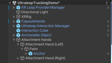 Anchoring Objects - Ultraleap documentation